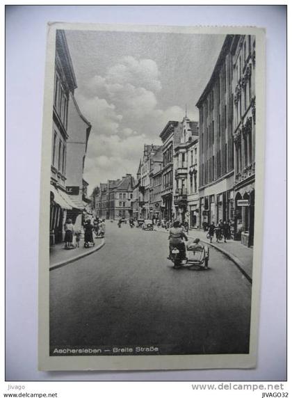 ASCHERSLEBEN  :  Breite Strasse  1954