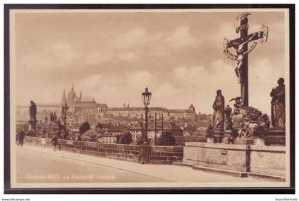 Böhmen und Mähren (008085) AK Prag mit Propagandastempel Mitläufer zum 50.Geburtstag des Führers am 20.4.1939