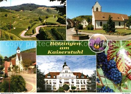 Boetzingen Panorama Kirche Dorfstrasse Schloss
