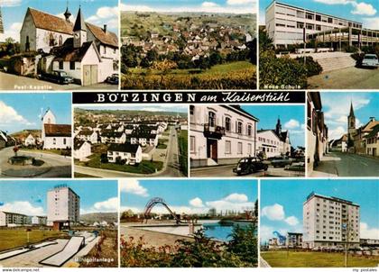 Boetzingen Pest Kapelle Neue Schule Teilansichten Minigolf Schwimmbad Hochhaus