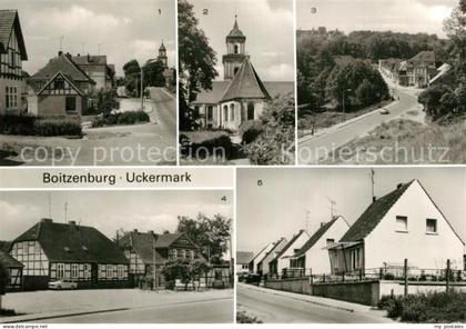 Boitzenburg August Bebel Strasse Pfarrkirche Templiner Strasse Rat der Gemeinde