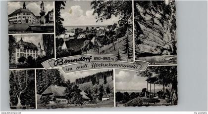 Bonndorf Schwarzwald Bonndorf Rathaus Brunnen Schloss Gasthaus Sommerau Wutachsc