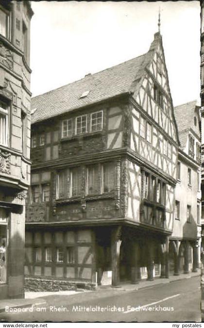 Boppard Rhein Boppard Fachwerkhaus