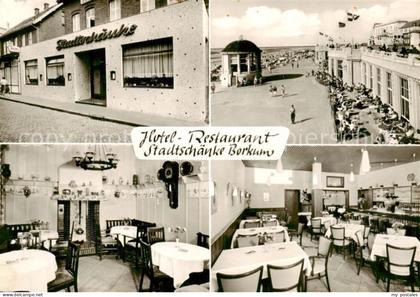 Borkum Nordseeheilbad Hotel Restaurant Stadtschaenke Borkum Gastraeume Strand Pr