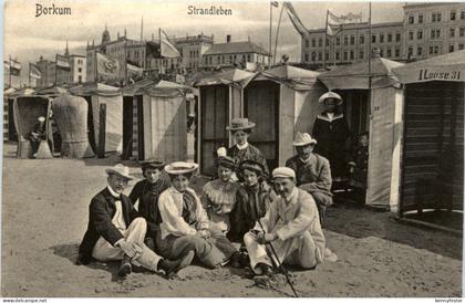 Borkum - Strandleben