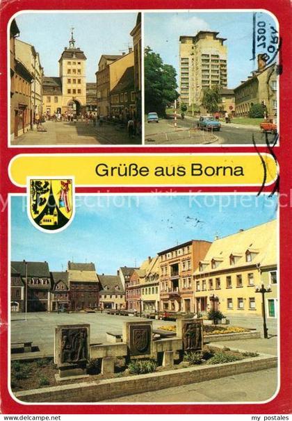 Borna Leipzig Reichstor Hochhaus Markt