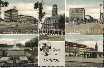 Bottrop Verwaltung Rheinstahl Bergbau Rathaus Stadtsparkasse