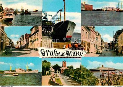 Brake Unterweser Hafen U-Boot Stadtansichten