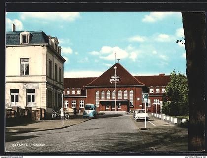AK Bramsche, Strassenpartie am Bahnhof