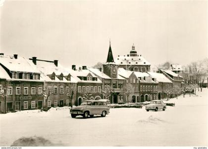 Frauenstein Brand-Erbisdorf Stadtpanorama Winter