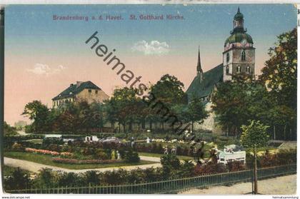 Brandenburg - St. Gotthard Kirche - Verlag M. Glückstadt & Münden Hamburg