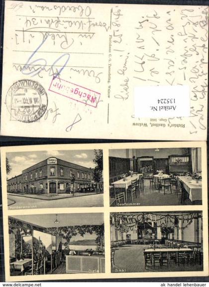 135224,Welzow Gasthaus Richter Feldpost 1940 Niederlausitz Spree Neiße