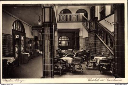 CPA Brieske Senftenberg Niederlausitz, Grube Marga, Vestibul des Gasthauses