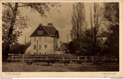 CPA Grünewalde Lauchhammer in der Niederlausitz, Oberförsterei