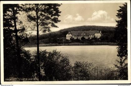 CPA Premnitz im Havelland, Partie am See, Villa