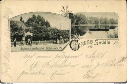 CPA Seddin Seddiner See Brandenburg, Restaurant zum Jägerhof