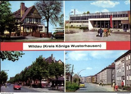 CPA Wildau in Brandenburg, Klubhaus Karl Marx VEB Schwermaschinenbau Heinrich Rau, Jahnstraße