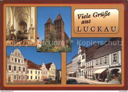 Luckau Niederlausitz Nikolaikirche Markt Hauptstrasse