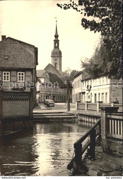 Luebbenau Spreewald Hafenecke Kirche