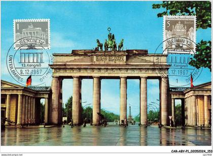 CAR-ABYP1-0078-ALLEMAGNE- BERLIN - Porte de brandebourg - Cp maximum