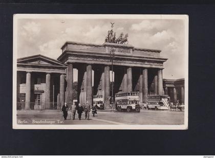 Dt. Reich AK Berlin Brandenburger Tor Busse 1936