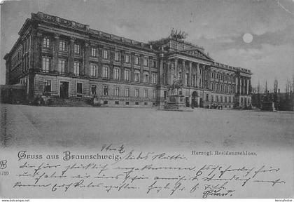 Braunschweig Das Herzoegliche Residenzschloss Kat. Braunschweig