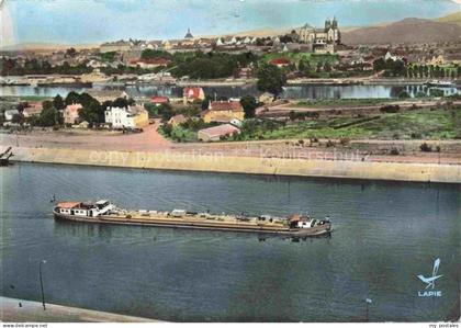 Breisach Rhein BW Le Barrage de Vogelgruen Vue aerienne