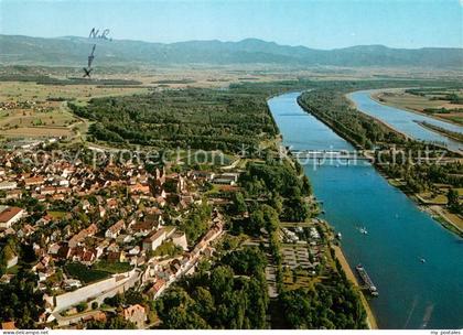 Breisach Rhein Fliegeraufnahme