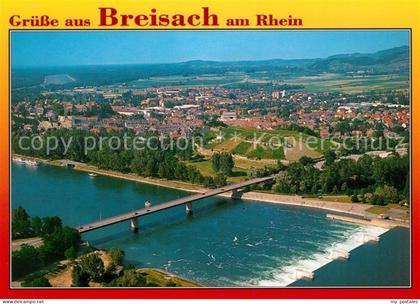 Breisach Rhein Fliegeraufnahme