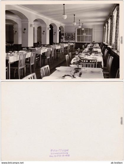 Antonshöhe Breitenbrunn (Erzgebirge) Kneipp-Sanatorium Speisesaal 1955
