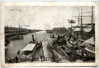 Bremen - Freihafen - Feldpost - Reservelazarett Bremen