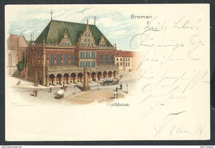 +++ CPA - Allemagne - BREME - BREMEN - Rathaus  //