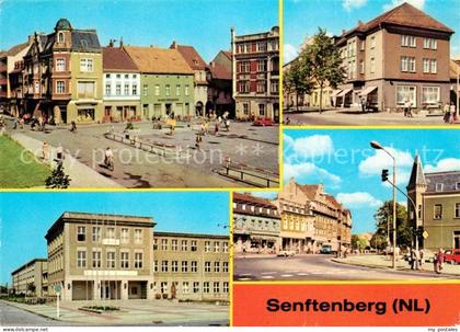 Senftenberg Niederlausitz Platz der Freundschaft Bahnhofstrasse Ingenieurschuel