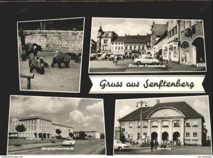 Senftenberg Niederlausitz Senftenberg Platz der Freundschaft Bahnhof Bergingenie