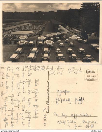 Ansichtskarte Brühl Partie im Schloss-Park Schlosspark 1943