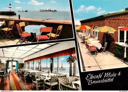 Brunsbuettel Elbcafe Mole 4 Gastraum Freiterrasse