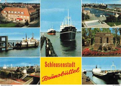 Brunsbuettel Schleusenstadt Teilansichten