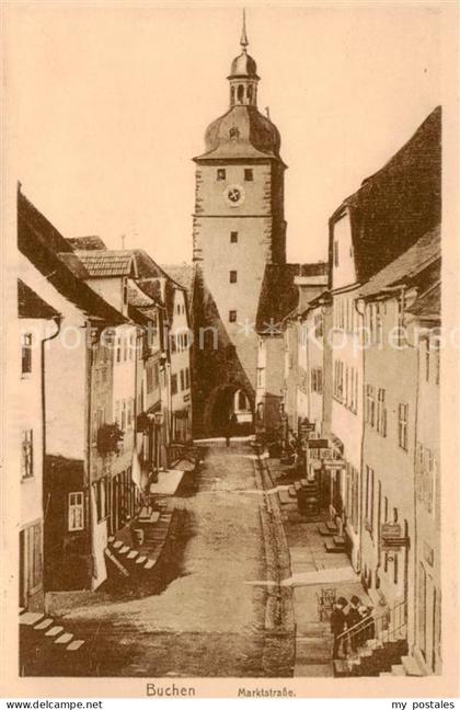 Buchen Odenwald Marktstrasse Stadttor