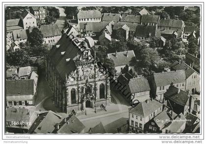 Bückeburg - Fliegeraufnahme - Foto-AK