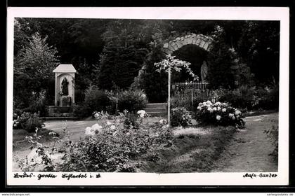 AK Bühlertal, Lourdes-Grotte, Gartenanlage