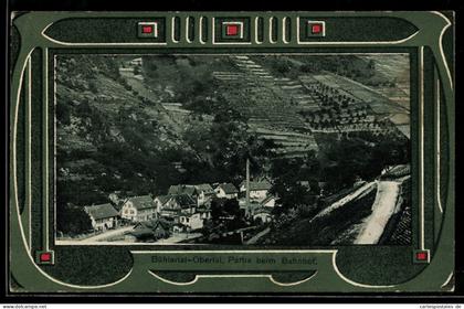 AK Bühlertal, Oberthal, Partie beim Bahnhof