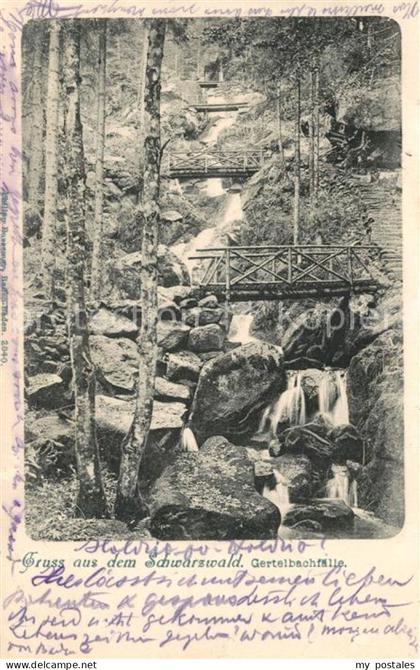 Buehlertal Gertelbachfaelle