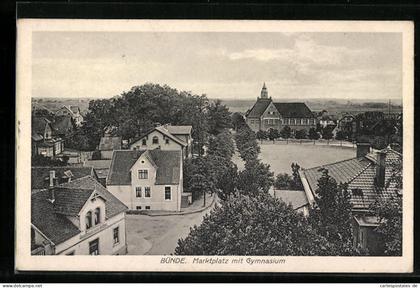 AK Bünde, Marktplatz mit Gymnasium