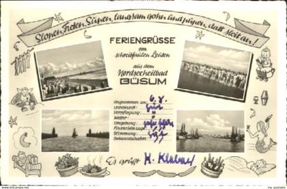 Buesum Nordseebad Buesum  x 1959