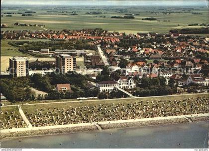 Buesum Nordseebad Fliegeraufnahme