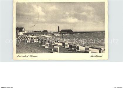 Buesum Nordseebad Suedstrand Leuchtturm