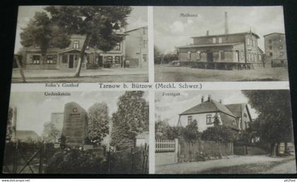 Tarnow b. Bützow , 1931 , Forsthaus , Molkerei , Gasthof , Mecklenburg , Ansichtskarte !!