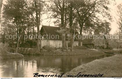 Burg Spreewald Bauernhof im Spreewald Wasserstrasse