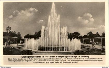 Chemnitz - Leuchtspringbrunnen