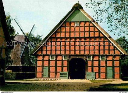 Cloppenburg Niederdeutsches Hallenhaus Kappernwindmuehle